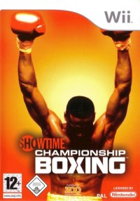 Showtime Championship Boxing Wii  box art